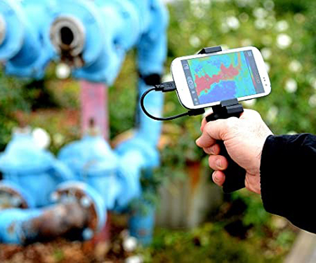 Mobile phone thermal imager