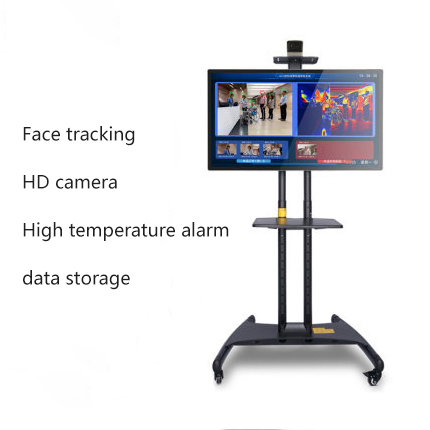 Thermal imaging temperature detection access control system