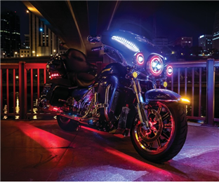 Motorcycle atmosphere lamp